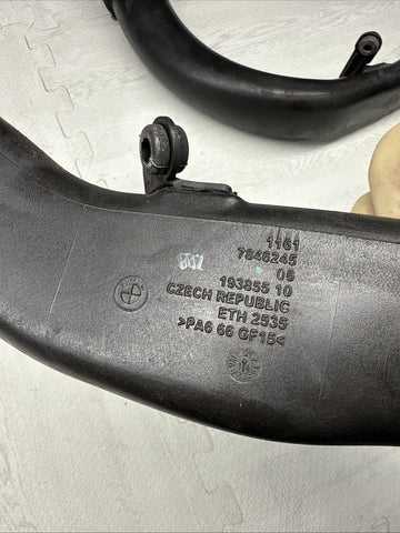 BMW F80 F82 F83 F87 M2 M3 M4 S55 INTAKE CHARGE PIPES DUCTS INLET 11617846245 OEM