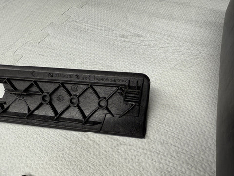 01-06 BMW E46 M3 Convertible Interior Armrests Trim Set Brushed Aluminum *Notes*