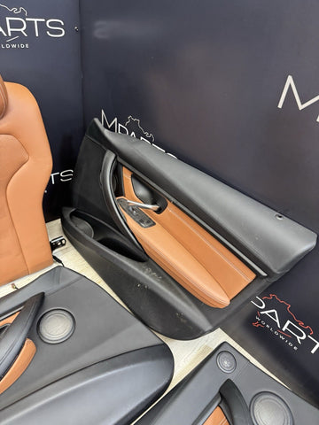 BMW F80 M3 15-20 Amaro Brown Front Competition Seats Interior Dash *Notes*