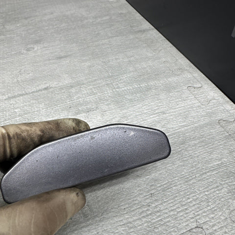 01-06 BMW E46 M3 Right Passenge Head Light Washer Jet Cover 8256180 Steel Gray