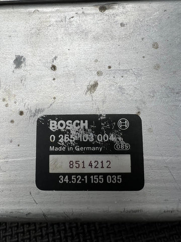 BMW E30 BOSCH ABS Brake Module Control Unit ECU 1155035 34511155035 Used Genuine