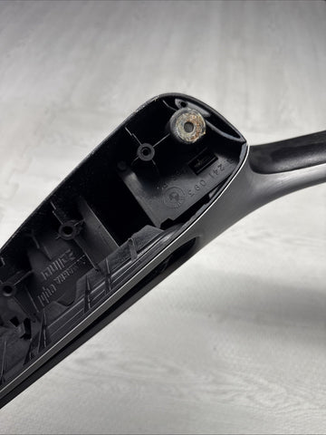 01-06 BMW E46 M3 Brushed Aluminum/Black Door Trim Armrest Front Left Driver