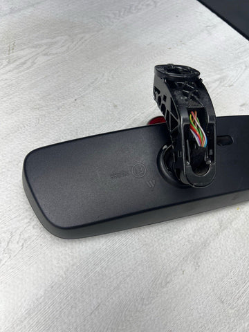 BMW 01-06 E46 M3 Auto Dimming Rear View Mirror SOS Homelink 51167115777 *Imperfe