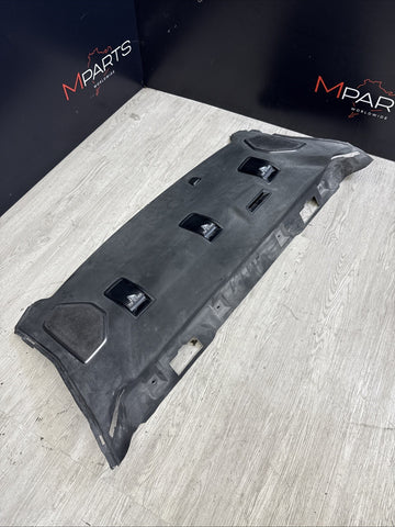 BMW 21-26 G80 M3 Rear Speaker Deck Tray Trim OEM 7482697 + Speakers