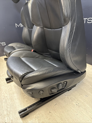 08-13 BMW E92 M3 Coupe Original Black Interior Front Seats Powered Non Heated