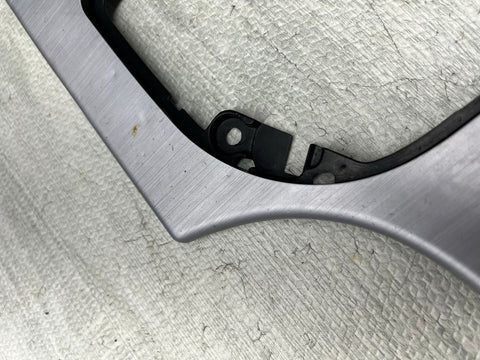 2006-2010 BMW E60 M5 Center Console Bezel Ash Tray Brushed Aluminum 51167896935