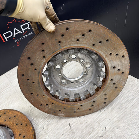 15-20 OEM BMW F87 F80 F82 M3 M4 Front Left Right Brake Disc Rotors Pair