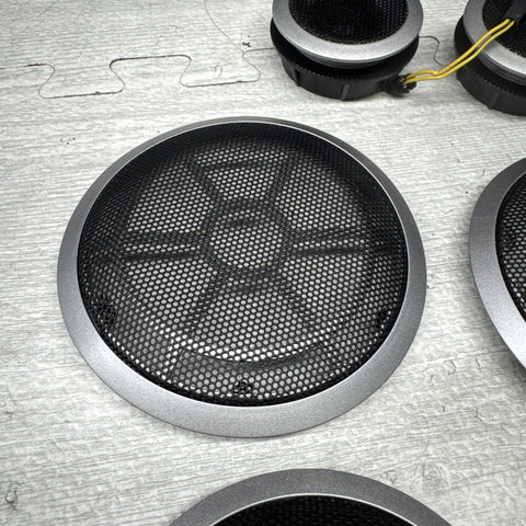 07-13 BMW E92 E93 3-Series 2dr Front Rear Door Individual Speaker Covers Trims