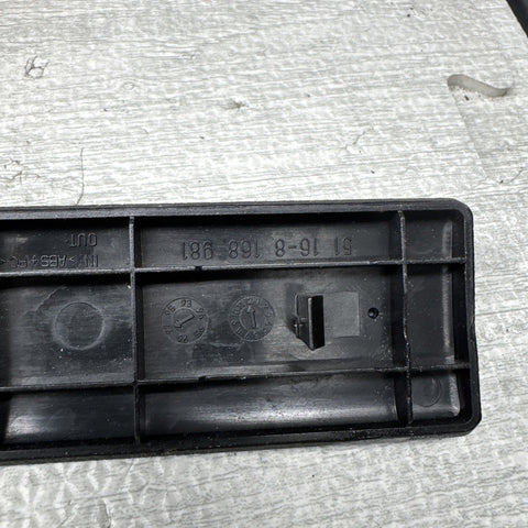 BMW E36 Glove Box AC Vent Trim Cover OEM Spec (Black)