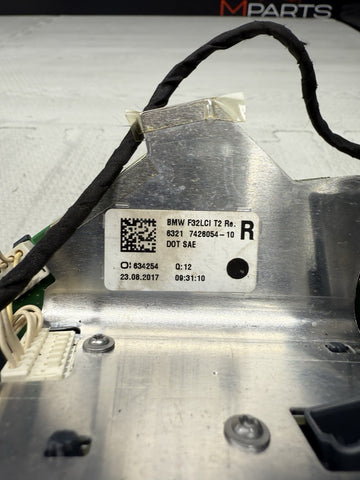 16-20 BMW 4 Series 430I F32 M4 F82 Tail light LED Right Passenger Inner Light