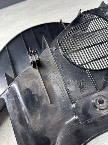 BMW E36 / M3 Black Kick Panels Speaker Covers Dead Pedal Sedan 1960993 8144030