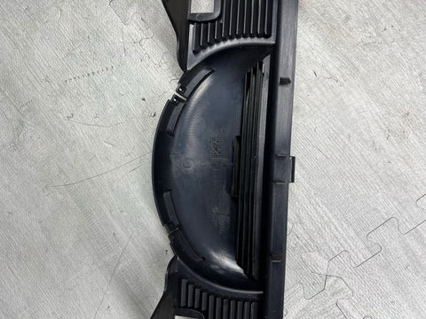 01-06 BMW E46 CONVERTIBLE REAR SEAT ROLLOVER BAR TRIM COVER 8204279 OEM BLACK