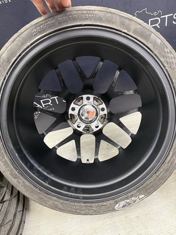 19x8.5/19x9.5 VMR V710 5x120 35/33 Matte Black 19” Wheels Rims Set (4)