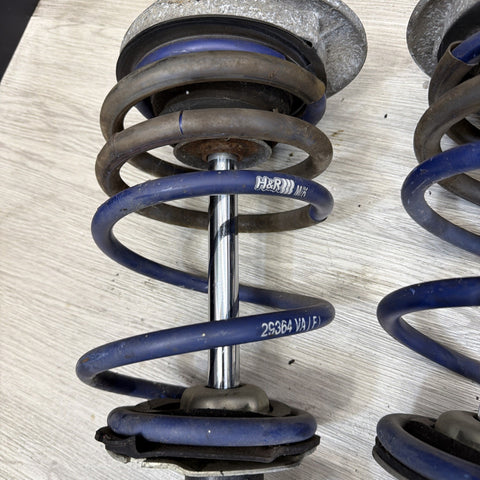 01-06 BMW E46 M3 Sachs Front Rear Suspension Struts Shocks HR Lowering Springs
