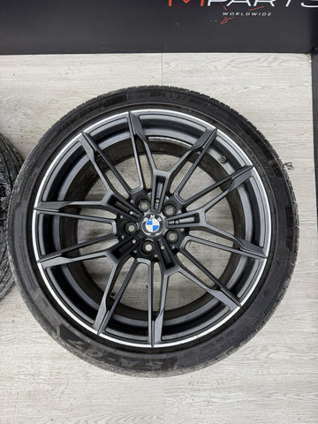 BMW M2 M3 M4 FACTORY OEM G80 G82 G83 19”/20” 825M COMPETITION RIMS WHEELS SET