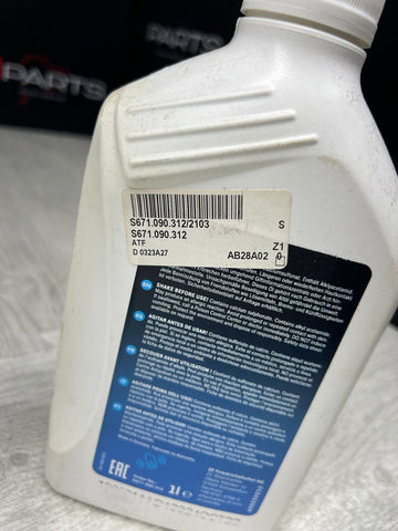 (4) ZF Lifeguard 8 Transmission Fluid 1 Liter Jug Jugs Bottles ZF8HP45 8HP50/70