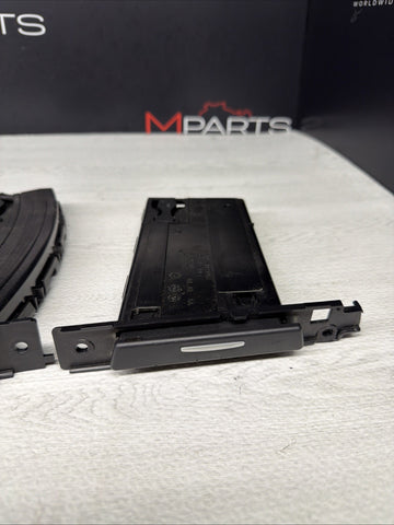 06-13 BMW E90 E92 328 335 M3 Right Left Cup Holder Cupholders Black OEM