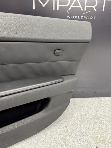 03-08 Bmw E85 Z4 Front Right Passenger Interior Door Card Panel Cover Oem Black