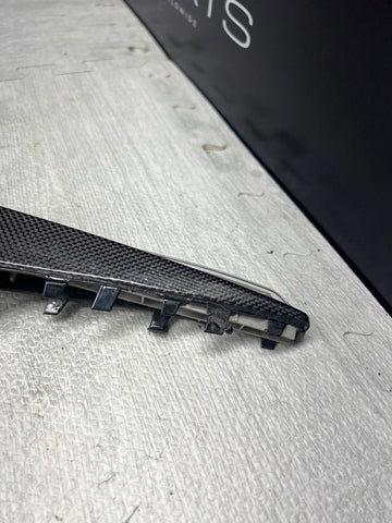 08-13 BMW E92 E93 M3 Front Fender Grille Left Driver Side Marker Light Carbon