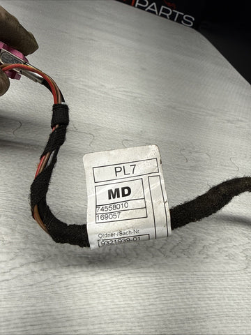 BMW Display Screen Monitor Wire Connector Harness Cable 9321936 9321939 74558010
