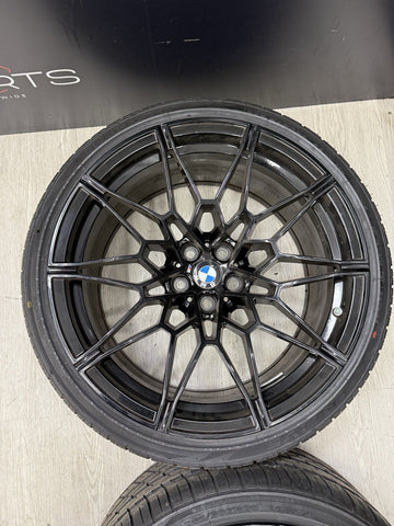 BMW M2 M3 M4 FACTORY OEM G80 G82 G83 19”/20” 826M COMPETITION RIMS WHEELS BLACK
