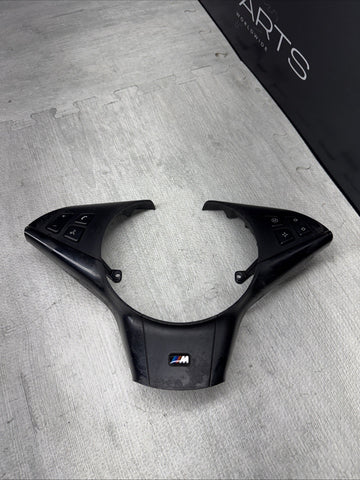BMW E60 E63 E64 M5 M6 STEERING WHEEL TRIM OEM *Notes*