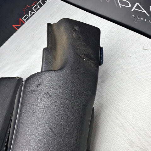 BMW 01-06 E46 325 330 M3 OEM Convertible Rear Top Lateral Trims Panels Black