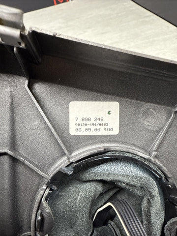 06-10 BMW E63 E64 M6 SMG Shift Knob Shifter Selector + Trim Cover w/ Buttons OEM