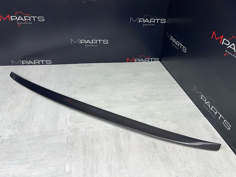 2001-2006 BMW E46 M3 Factory Rear Trunk Spoiler Lip Carbon Fiber