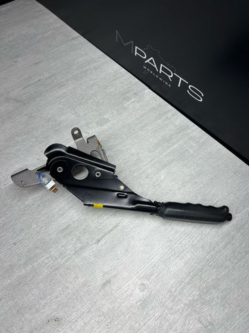 BMW 92-99 E36 M3 Ebrake Emergency Parking Brake Black Leather Handle Mechanism