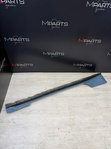 2024–2025 Ford Mustang RH Rocker Side Skirt / Molding Blue OEM PR3B-C10154-A-0