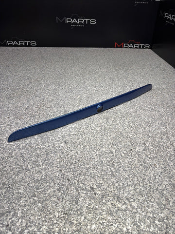 OEM BMW E36 Blue Trunk Lid Trim Cover Bezel 8135352 318 325 328 M3 Coupe