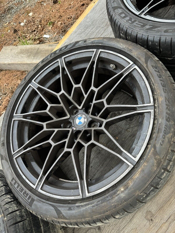 21-24 BMW G80 G82 G83 M3 M4 826M Wheels Rims Genuine Set