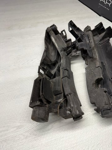 01-06 BMW E46 325 330 M3 Radiator Support Brackets Mounts 1436246 OEM