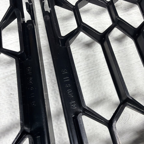 FRONT BUMPER SIDE AIR DUCTS TRIMS GRILLES SET 21-25 BMW G80 G82 G83 M3 M4