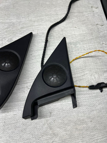 BMW 06-10 E63 E64 650I M6 OEM FRONT LOGIC 7 DOOR TWEETER SPEAKERS TWEETERS