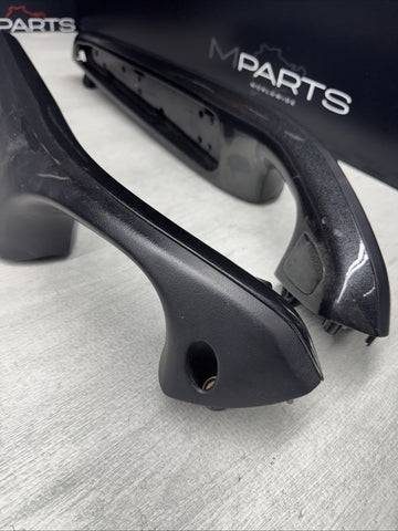 01-06 BMW E46 M3 Convertible Coupe Interior Armrests Trim Set Painted Black