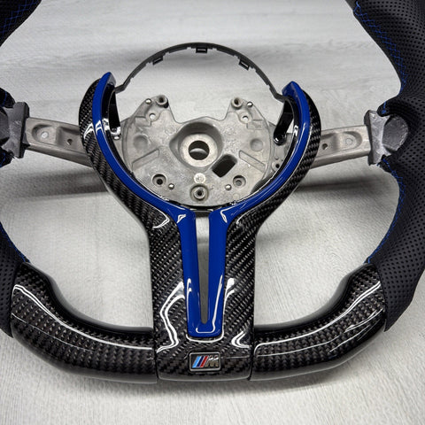 15-20 BMW F80 F82 F83 M3 M4 OHC Carbon fiber Steering Wheel Manual DCT