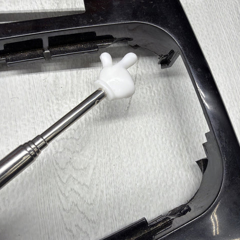 01-06 BMW E46 M3 Convertible Interior Armrests Trim Set Piano Black *Notes*