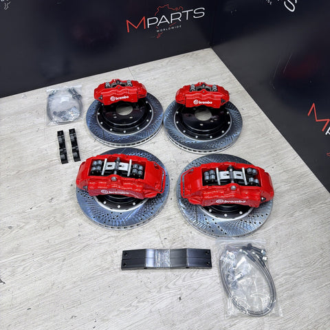 08-13 BMW E90 E92 E93 M3 BREMBO Big Brake Kit Calipers Rotors Set NEW Plug Play