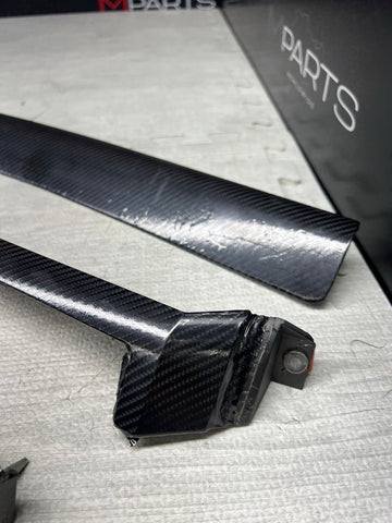 01-06 BMW E46 325 330 M3 Headlight Switch Radio Dash Trims Wrapped