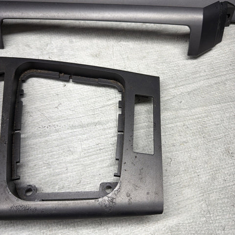 01-06 BMW E46 M3 Convertible Interior Armrests Trim Set Titan Shadow (7)