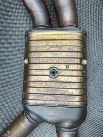 15-20 BMW F80 F82 F83 M3 M4 Factory Exhaust Muffler Midpipe Resonator 7850083