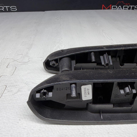 01–06 BMW E46 M3 Coupe Rear Titan-Shadow Interior Trim Set Left+Right Gray OEM