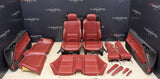 01-06 BMW E46 M3 OEM Complete Convertible Interior Imola Red Powered Heated