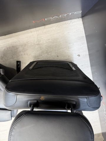 01-06 BMW E46 M3 Coupe Interior Front Seats Black Non Heated Powered *Notes*