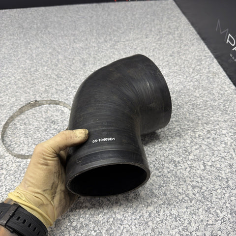 BMW E46 M3 01-06 S54 Intake Elbow Driver Left Air Channel Duct Pipe Silicone AFE