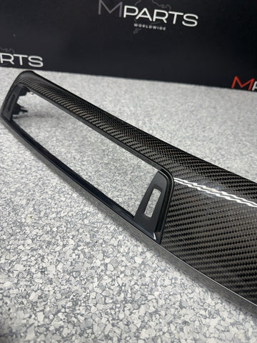 15-20 BMW F83 M4 Carbon Fiber Interior Dash Dashboard Trim Set OEM