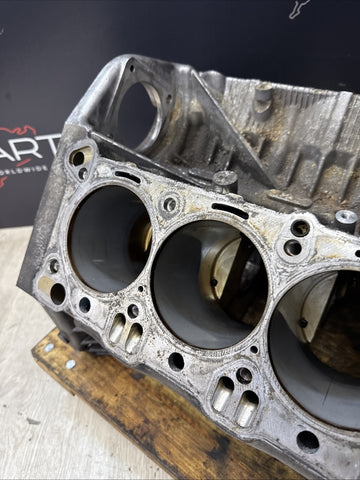 08-13 OEM BMW E90 E92 E93 M3 S65 Engine Motor Cylinder Block Bare *Scoring