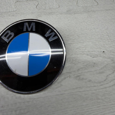 08-13 BMW E93 335 M3 Convertible Trunk Lid Rear Round Emblem Badge Genuine OEM